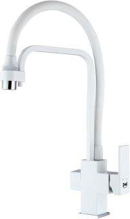 Смеситель для кухни ZORG Sanitary ZR 341-8 YF WHITE